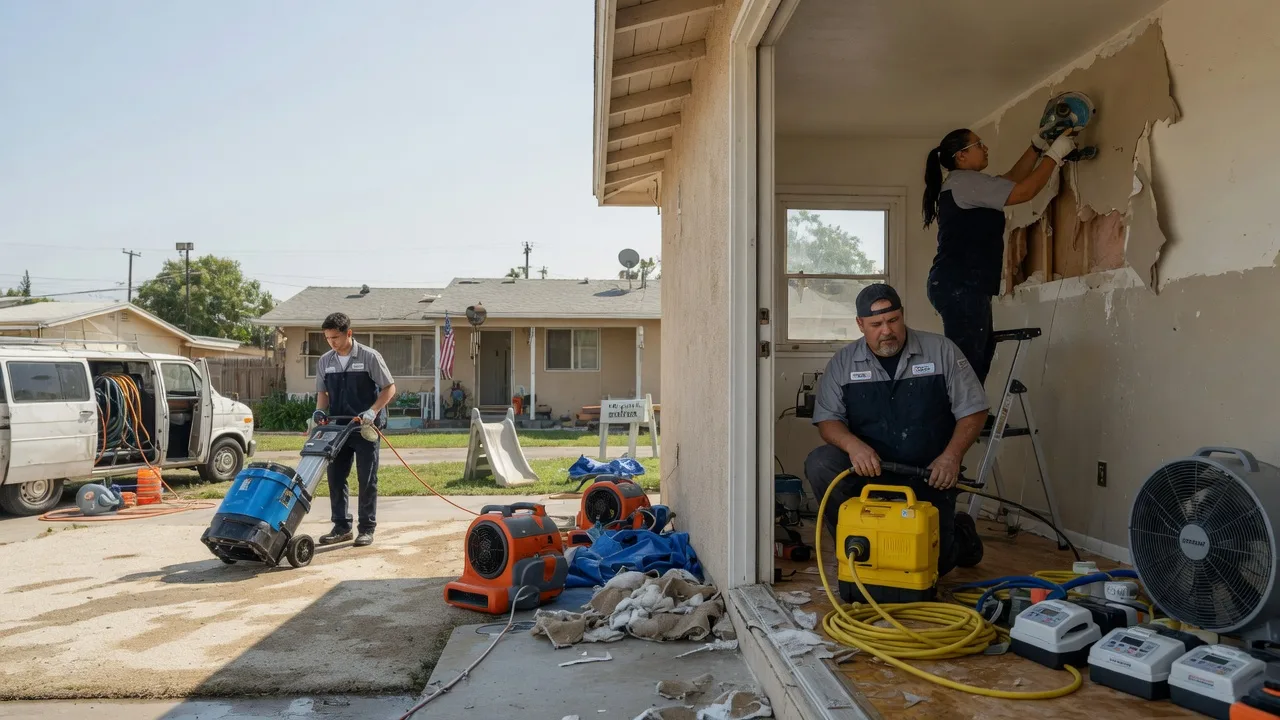 Water Damage Restoration in Mason, TX near me